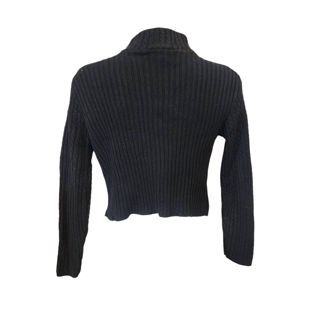 Vintage 90s Express Tricot Crop Sweater‎ Size Large